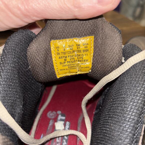 Size 9 - Men's Skechers Stride Work Relaxed Fit Composite Toe Safety Boots EU 42 - Picture 5 of 8